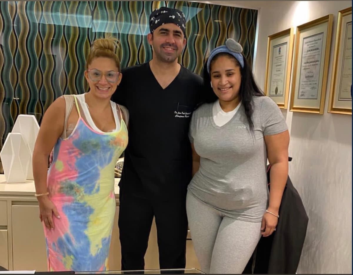 BBL result patient Dr. Jean Paul Giudicelli Dominican Republic